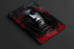 design a striking, dramatic movie poster