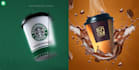 create coffee mockup, packaging, and label sticker design