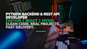 build your python backend and rest api using fastapi