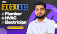 setup google ads for plumbers, hvac to get more calls