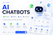 build ai whatsapp and telegram bots for business automation