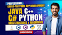 java, python, cpp c sharp programs with clean optimized code