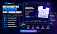 design high converting framer saas startup landing page