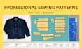 create professional sewing patterns with grading