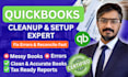 do quickbooks cleanup setup and bookkeeping in quickbooks