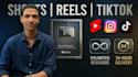 edit scroll stopping reels, tiktoks and youtube shorts