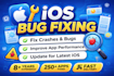 perform bug fixes and app improvements in your ios app