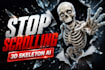 create 3d skeleton ai storytelling shorts for youtube