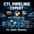 build and optimize etl pipelines using python, AWS and sql