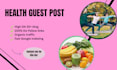 publish health and fitness guest post on high da blogs