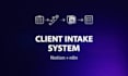 build a notion client intake system with n8n automation