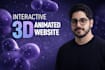 design engaging 3d animated interactive webflow website with gsap, threejs webgl