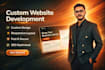 design and develop custom websites with trading style