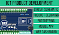 design wireless iot pcb with esp32 wifi bluetooth firmware