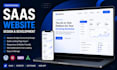 saas website landing page wordpress design and development