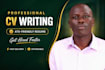 write a professional CV resume and cover letter