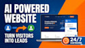 build ai powered website with automated lead generation system