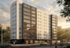 remodel high rise building,underground parking design,residential complex render