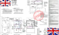 do UK building control drawings and beam calculations with detailed notes