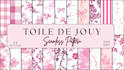 custom pink toile de jouy patterns