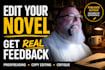 critique your novel chapter and give actionable feedback