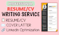 provide professional resumes writing services 1
