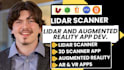 do augmented reality app for ar lidar app, lidar scanner app or 3d scanner app