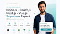 be your nodejs reactjs nextjs python and supabase developer