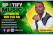 manage to grow and promote your spotify music to real organic tiktok followers