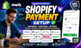 setup shopify payment gateway integrate stripe paypal gpay square pos checkout