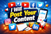 post and promote your content on social media