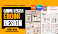 do canva workbook design ebook canva design canva template etsy digital products