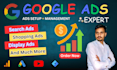 google ads setup, management and growth expert