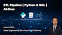 do python, sql, and scalable data pipelines