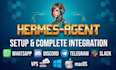 deploy and configure hermes agent on your vps