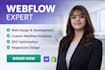 design a high converting webflow landing page