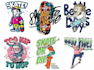 design custom t shirt skeleton skate logo
