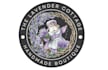 create unique happy lavender sheep logo design