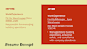 edit and improve your resume, CV, or linkedin profile