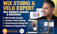 design wix website wix redesign wix studio wix velo code wix ecommerce website