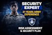 provide professional security risk assessment and safety plan