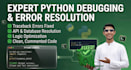 help you fix python code errors and debug your script