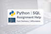 help you with python, sql, and coding assignments