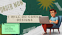 modern and eye catching designs using canva