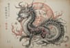 making a japanese style tattoo art