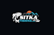 design looking fishing logo
