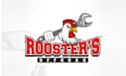 design mascot unique rooster offroad logo