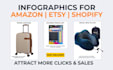 create clean product infographic for amazon and ecommerce