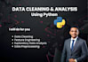 do data cleaning and analysis using python and jupiter