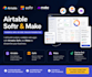setup airtable database, airtable automation, airtable crm, softr webapp expert